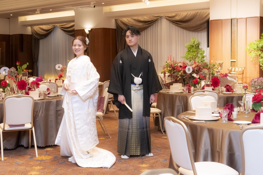 格式も。遊び心も。二人らしい結婚式。
