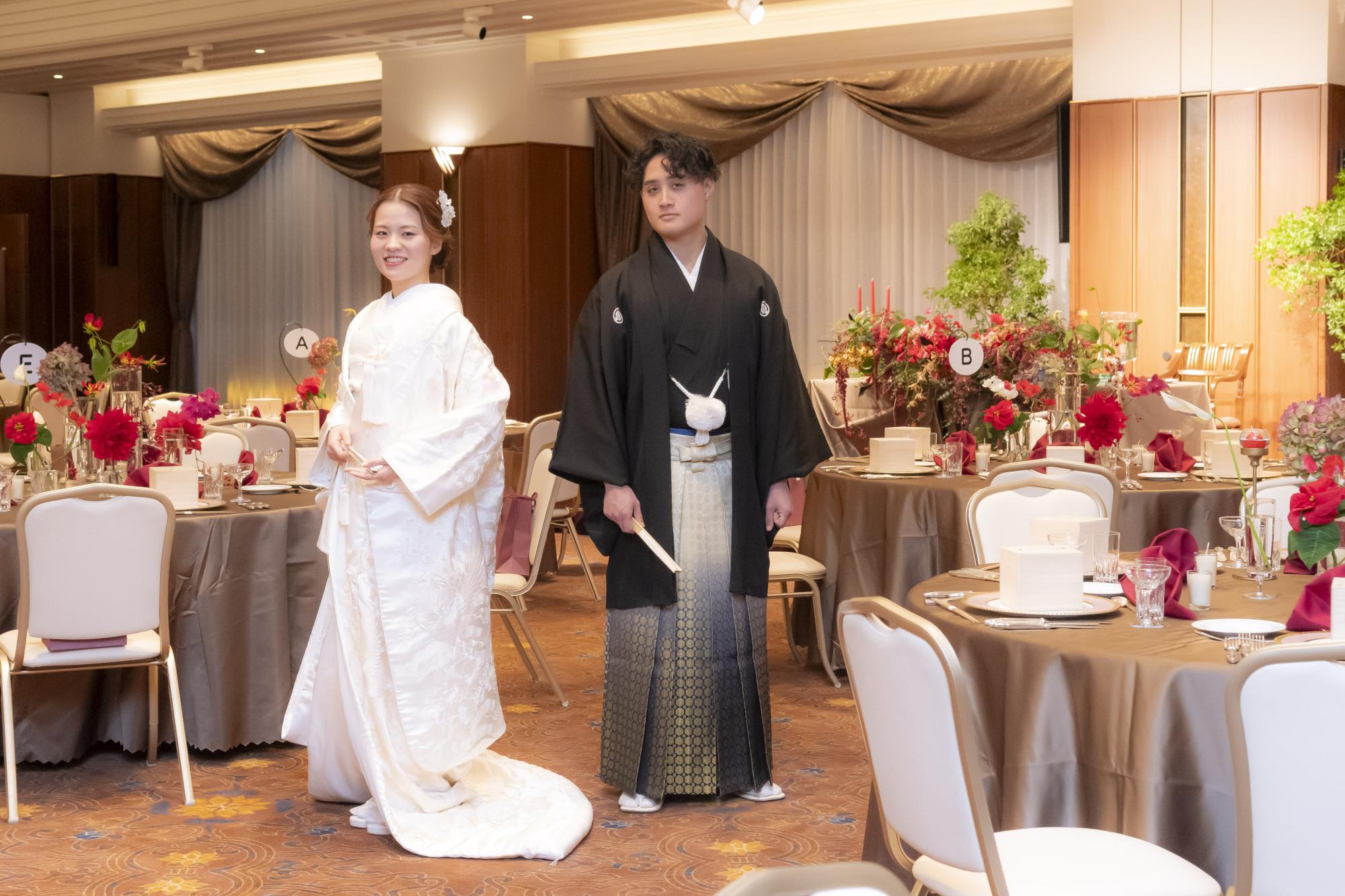 格式も。遊び心も。二人らしい結婚式。